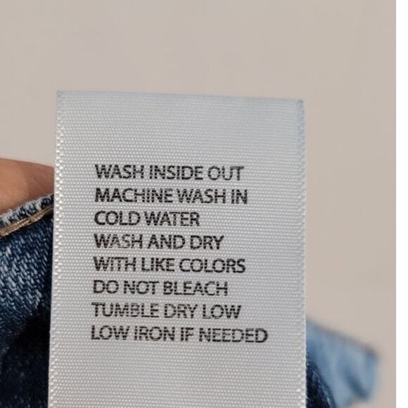 KanCan Distressed Straight Leg Ankle Jeans Blue 27 NEW - Picture 5 of 10